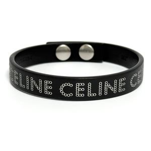 CELINE Black Charm Bracelet